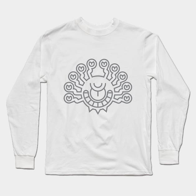 Beholder Logo (Gray) Long Sleeve T-Shirt by NathanBenich